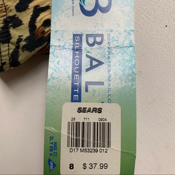 NWT retro bikini bra top - Picture 6 of 6